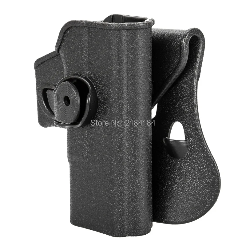 Полимерная Кобура Roto для правшей Glock 19/23/25/28/32 совместимая с Gen 4 и двойным карманом
