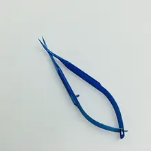 Titanium Angled Vannas Capsulotomy Scissor surgical instrument Titanium Angled Vannas Capsulotomy Scissor surgical instrument