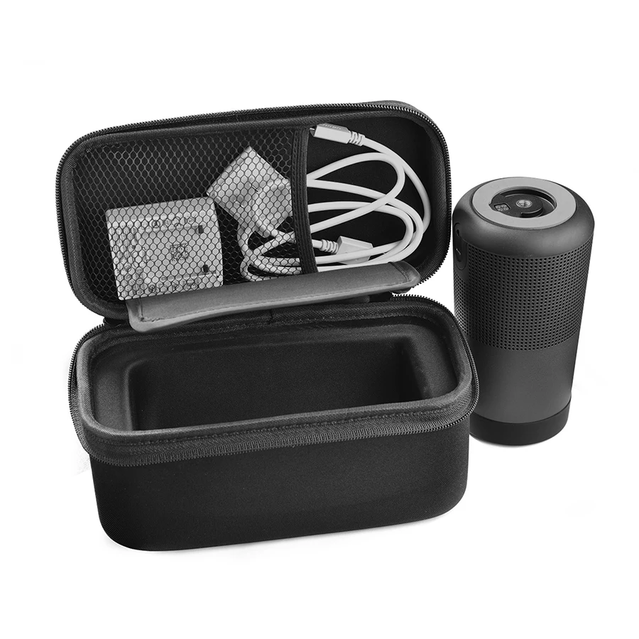 

Brand New EVA Carry Protective Speaker Box Pouch Cover Bag Case For Bose SoundLink Revolve Bluetooth Speaker-Fit for Plug&Cable