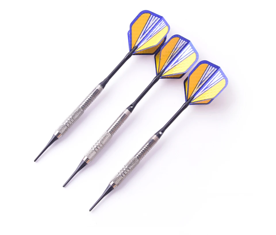 YL darts high quality 16 grams of steel, copper, aluminum handle soft tip toy 3 sets / sets