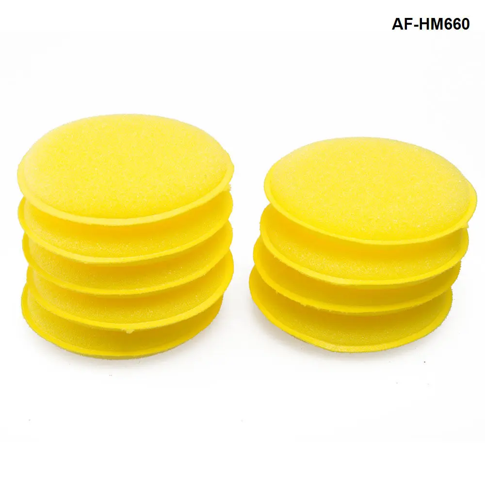 

12PCS/BAG Car Polish Pad Waxing Polish Foam Sponge Wax Applicator Cleaning Detailing Pads AF-HM660