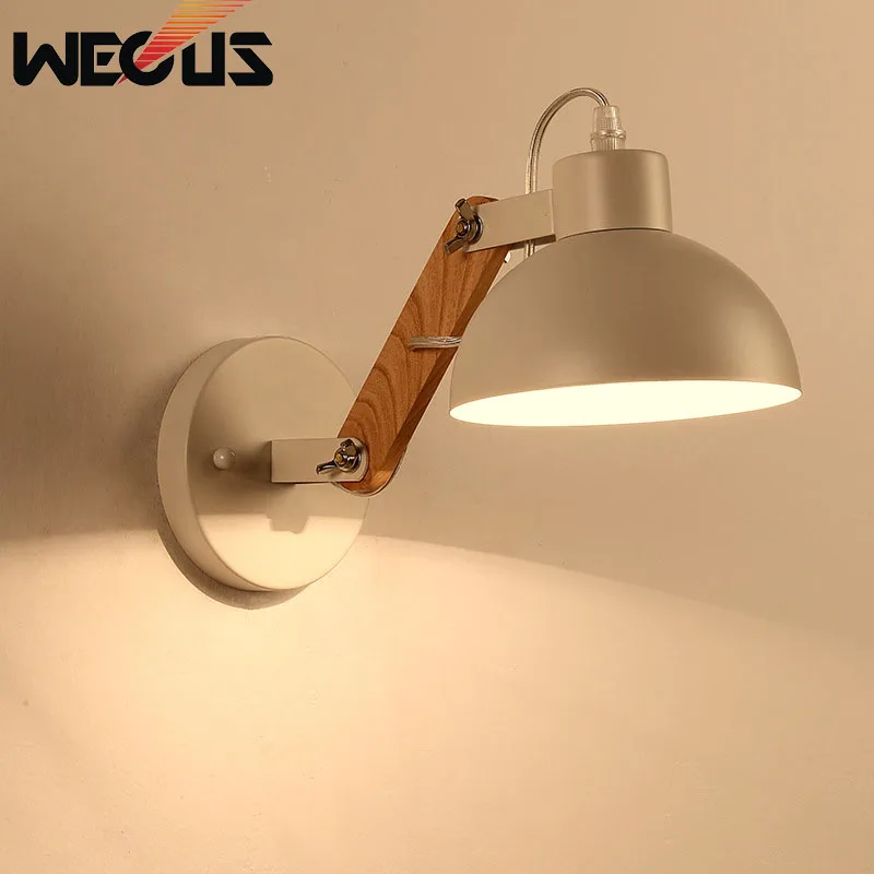 

Creative white/black simple light fixtures kitchen dining room bedroom foyer wall lamps indoor decoration