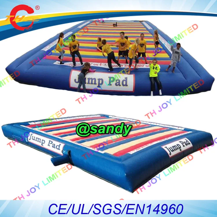 free air ship to door, inflatable jump mattress for adult, inflatable