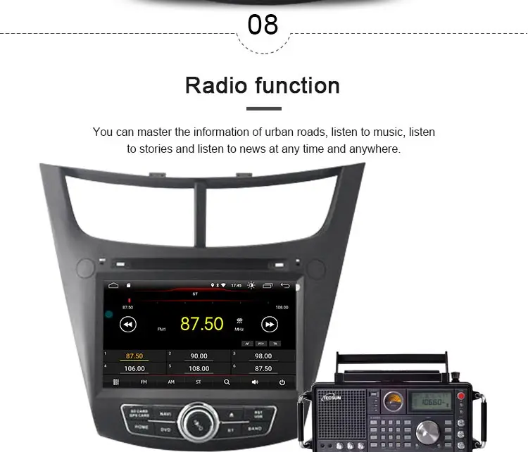 Excellent JDASTON Android 9.1 Car DVD Player For CHEVROLET SALT 2014 2015 2 Din Car Radio GPS Navigation Multimedia Stereo WIFI Bluetooth 9