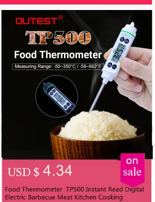 Новое поступление цифровой Еда термометр TP300 молоко мяса индейки Пособия по кулинарии инструменты Ручка типа Структура Еда зонд для Кухня барбекю