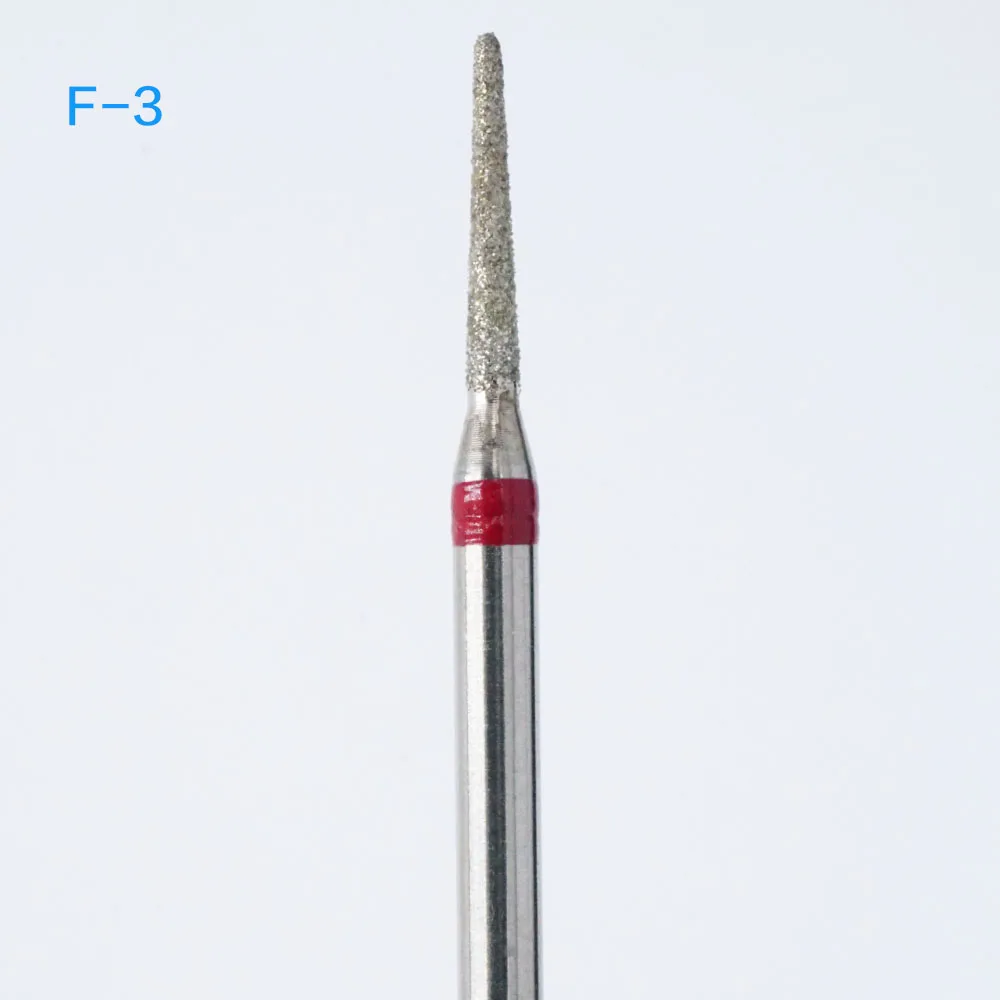 1PCS of F-3 Карбидные сверла для ногтей, фрезы для маникюра, фрезы для ногтей, фрезы для маникюра, педикюрные аппараты, маникюр кутикула, cutte - Цвет: 1PCS of F-3