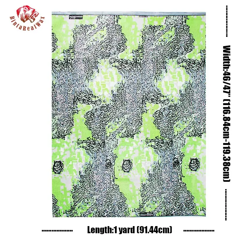 Африканский принт ткань воск Bintarealwax хлопок дешевые ткани для платья Tissu Анкара ткань, Африканский воск печати ткань PL334