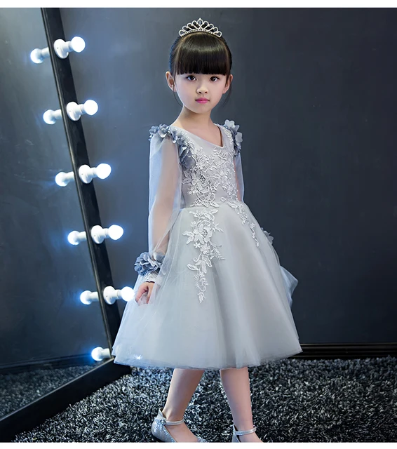 Formal Lace Baby Girl Dress Children Kids Dresses For Girls 1 10 Year