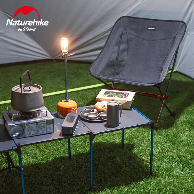  NatureHike  Portable folding moon Chair Camping Hiking Gardening Barbecue chair Folding Stool art s