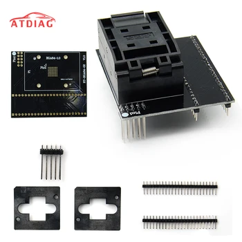 

BGA64 Special EMMC Adapter For RT809H Programmer RT-BGA64-01 Socket 1.0mm spacing frame 11*13mm Original New Free Shipping