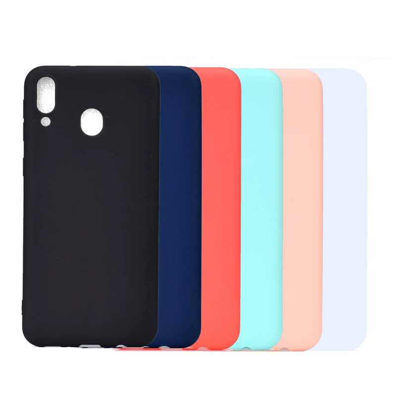 

Fashion Macaron Candy Colors Soft TPU Frosted Case Phone Silicone Bag Cover Shell Coque Funda for Samsung Galaxy A30 A50 M10 M20