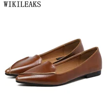 Новинка года; Дизайнерская кожаная женская повседневная обувь; Роскошные брендовые туфли на плоской подошве; женские мокасины; Лоферы без застежки; zapatos mujer; черные туфли на плоской подошве