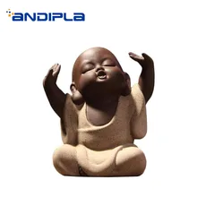 Креативный прекрасный чайный набор чай ПЭТ фиолетовый; песок буддийский монах чай аксессуары домашний автомобиль Декор Zisha гончарные украшения сувенирные изделия