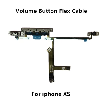 

High Quality Brand New Volume Button Control Mute Silent Button Flex Cable for iPhone XS Replacement Parts