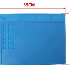 Новая ремонтная станция 35x25 см теплоизоляция силиконовый коврик BGA пайка обслуживание платформа Настольный коврик