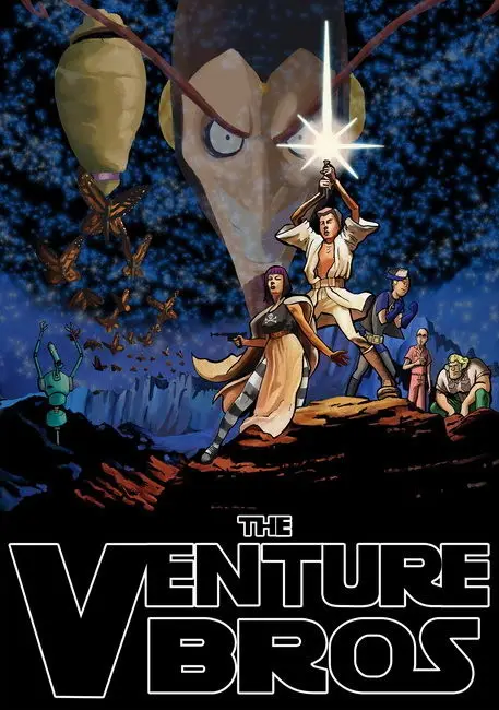 27 The Venture Bros-постер сериала ТВ-показ мультфильмов 14x20 дюймов | Дом и сад