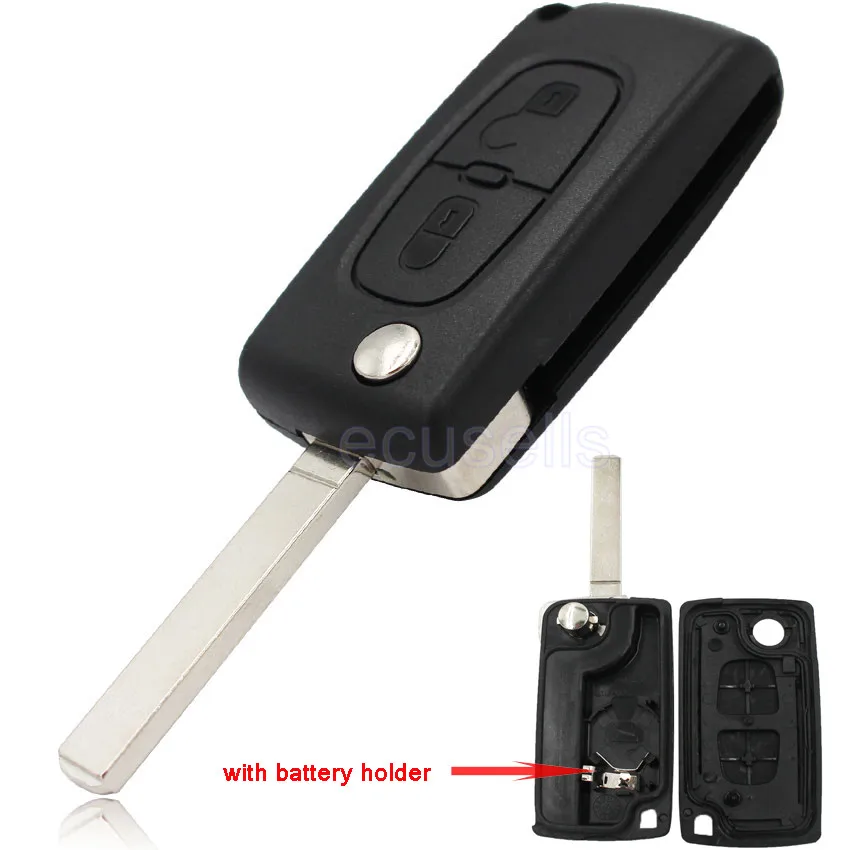 Чехол для ключа Uncut VA2 Blade откидной с дистанционным управлением чехол PEUGEOT 407 408 207 307