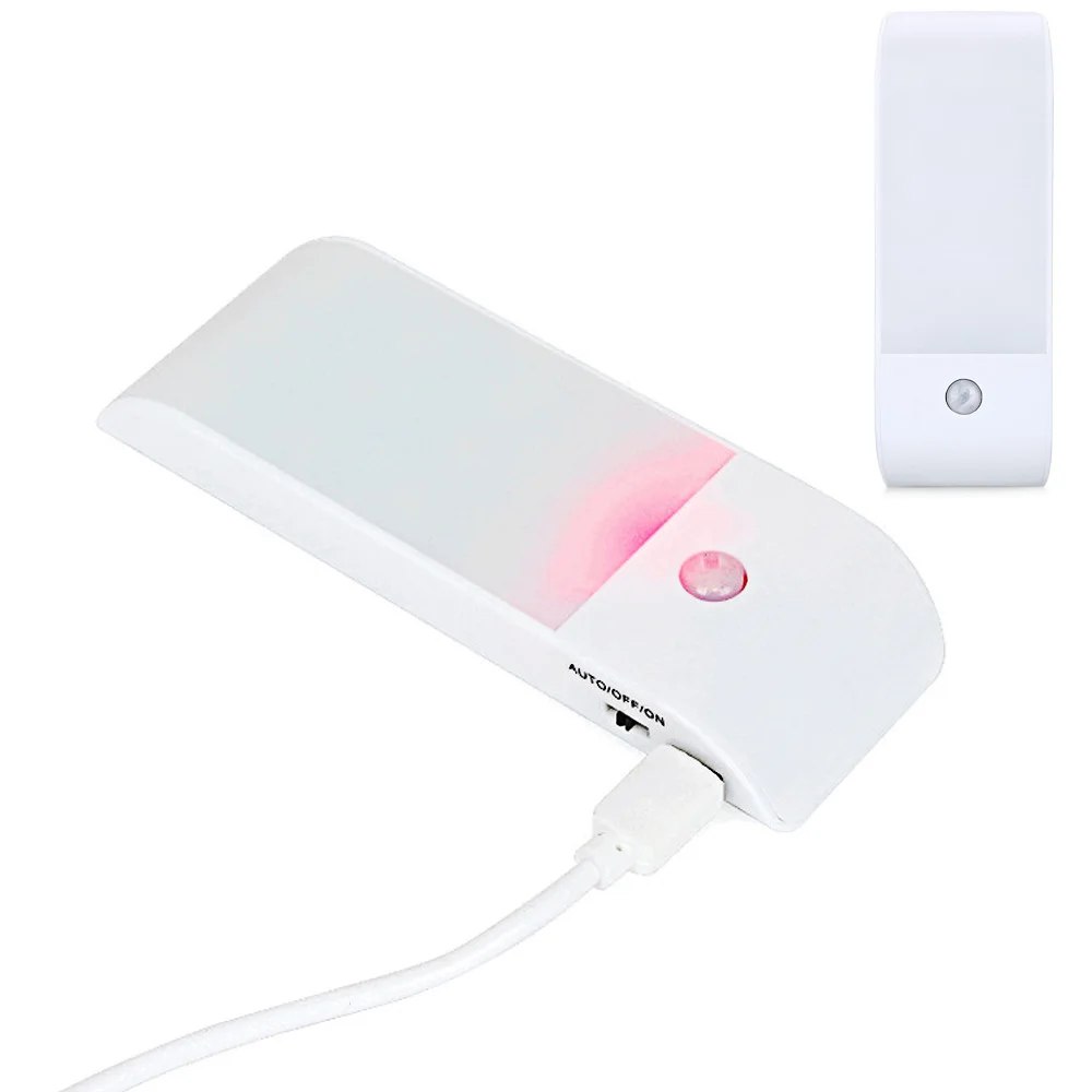 

Motion Sensor Light PIR LED Night Light 12 LEDs Wireless Night Lamp Build-in Rechargeable Battery Magnetic Tape Light