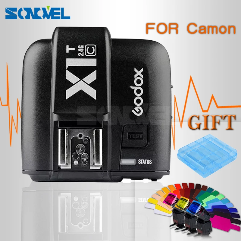 Godox X1C X1T C 2 4 G E TTL Wireless camera flash trigger Transmitter for Canon