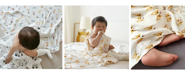 120 см* 120 см детское хлопчатобумажное одеяльце 2 слоя хлопок Манта новорожденный реквизит для фотосъемки одеяло обертывание ребенка веха аксессуары