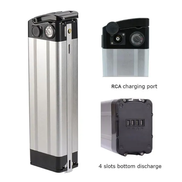 Flash Deal 10S8P 18650 Cells 500W 24Ah Electric Bicycle Battery E-Bike Battery 36V Lithium Battery Pack with BMS Li Ion Charger 4