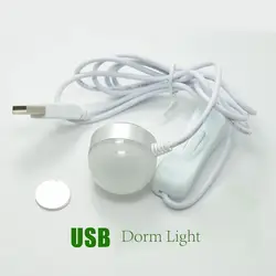 Выделите мини USB лампа с выключателем оригинальность LED студент университета в общежитии лампа глаз-защиты один-ограничен лампа nightlamp 3 Вт