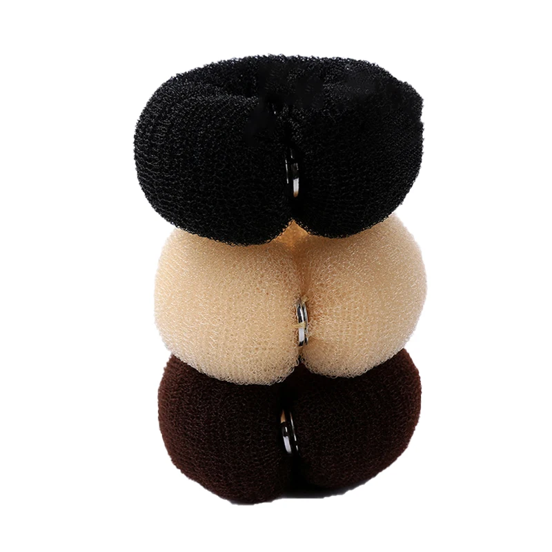 

1 Piece Bun Hair Donut Ring Hairstyle Magic Twist Tool DIY Foam Shaper Snap Lock Accessories Hair Styling Tools For Girls Women