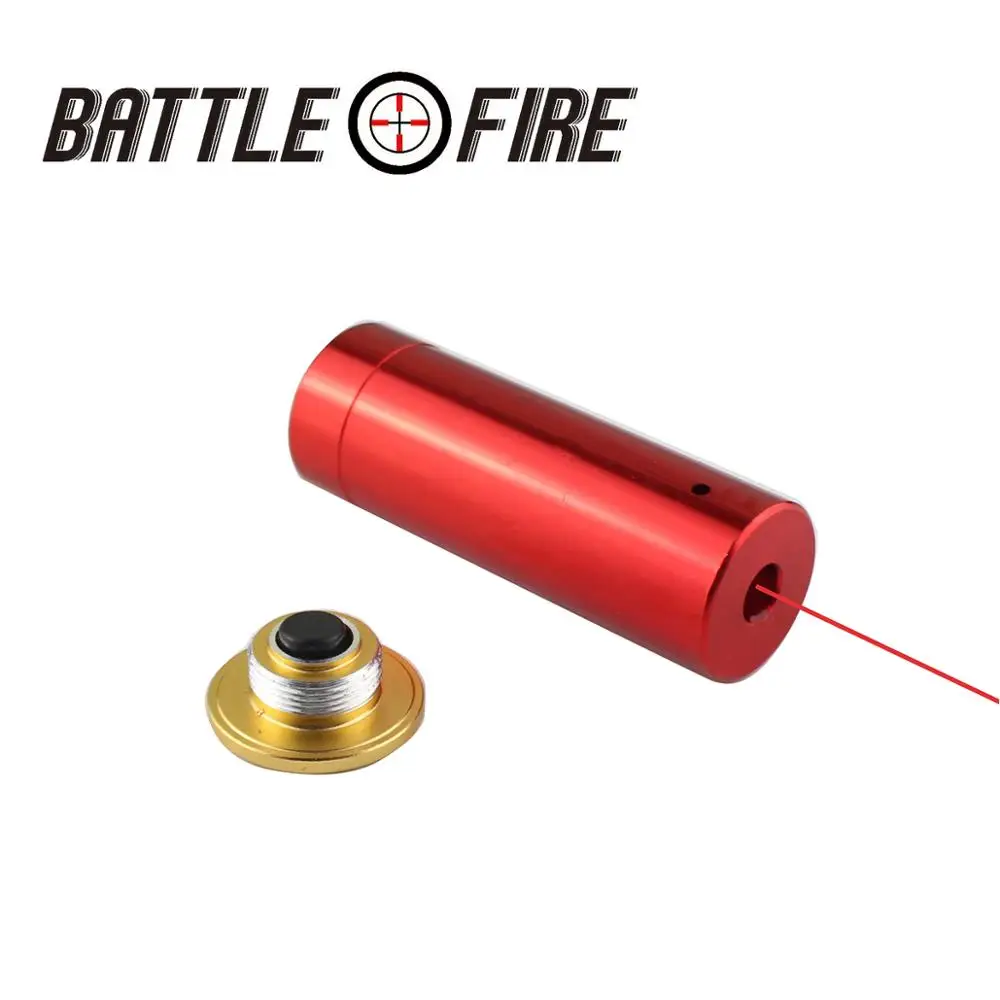 

Free shipping Cartridge Red Laser Bore Sighter collimator laser point Caliber 12GA hunting rifle scope