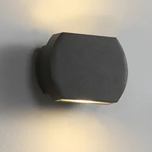 В сочном скандинавском наружном водоустойчивом лестничный пролет настенный светильник светодиодный наружный Двор Настенный светильник балкон сад Настенный бра