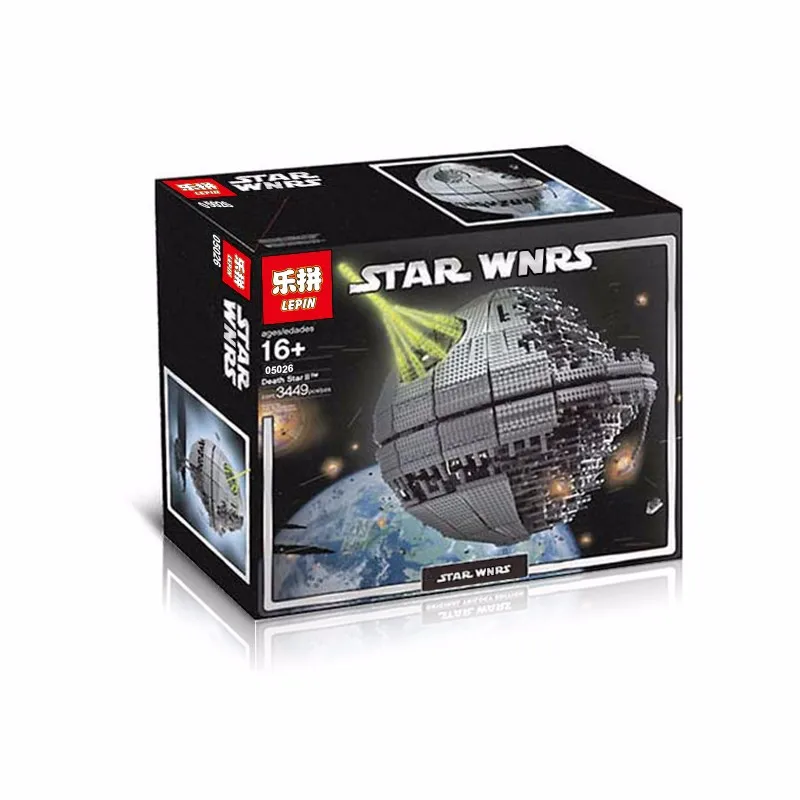 Lepin 05026 Without original box Star Wars Death Star The second generation 3449pcs Building Block Compatible