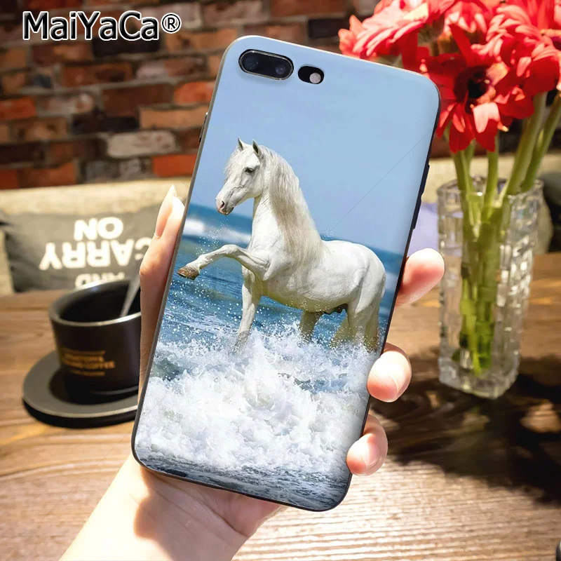 MaiYaCa бегущие лошади и слоны aimal чехол для телефона iPhone 8 7 6 6S Plus X XS MAX XR 5s SE 11pro max Coque Shell - Цвет: 18