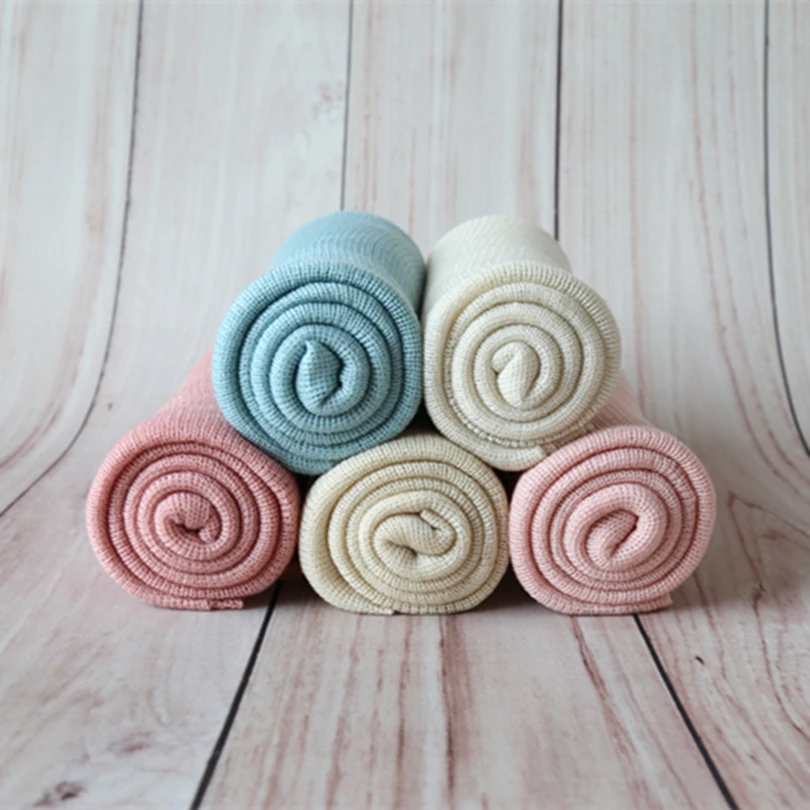 Newborn Baby stretch Knit Wrap Baby Jersey Stretch wrap Newborn Photo