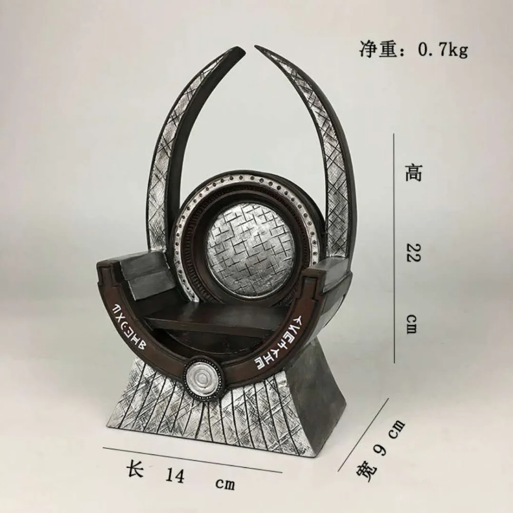 

22 CM Wakanda Iron Throne Black Panther Action Figure T'Challa Model Toys Super Hero marveles De Avengers PVC Collection Toy