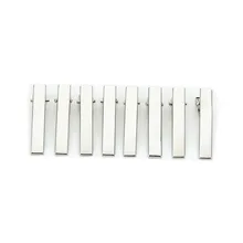 Металлические зажимы для волос аллигатора, заколки для волос, сделай сам, серебряные Инструменты для укладки волос