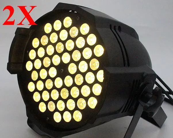 2pcs warm white led