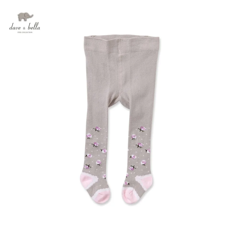 

DB2815-N dave bella autumn baby girl tight baby fashionable tights girl jacquard tight