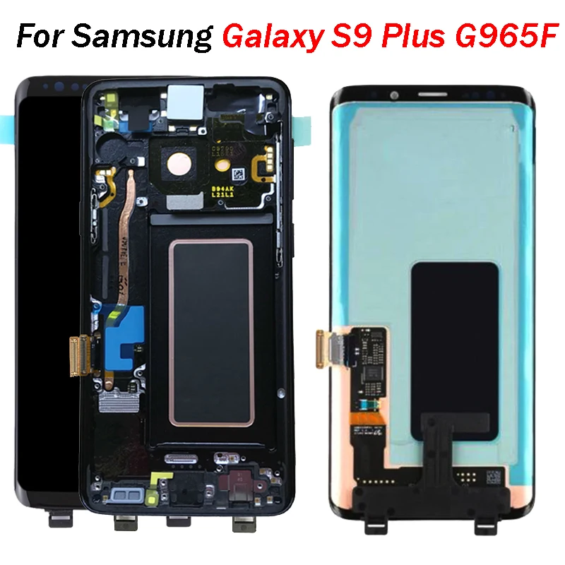

S9 Plus LCD For Samsung S9 Plus screen G965F LCD Display Touch Screen Digitizer Assembly G960 G965 for galaxy s9 screen repair