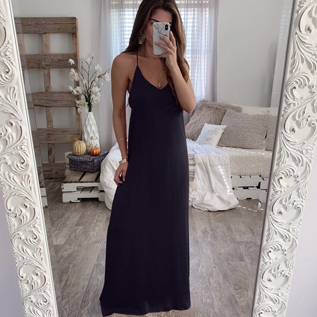 long ladies summer dresses