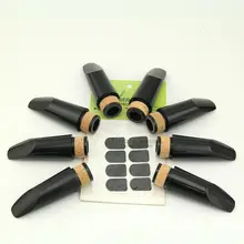 Новые 8 шт. кларнет мундштук блестящий звук ключ Bb+ зубные pad