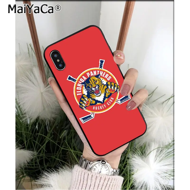 MaiYaCa Florida Panthers ТПУ Мягкий силиконовый чехол для телефона чехол для Apple iPhone 8 7 6 6S Plus X XS MAX 5 5S SE XR Чехол для мобильного телефона s