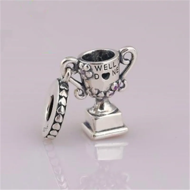 

925 sterling silver pendant vintage bracelet trophy pendant s925 sterling silver charm snake bone chain DIY pendant charm