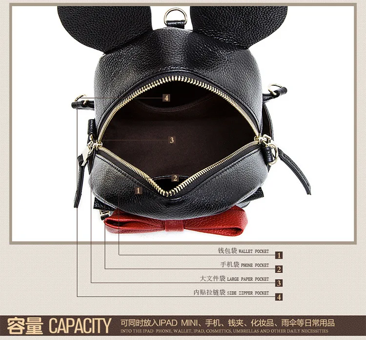 couro genuíno mochila feminina designers para adolescente alta qualidade saco viagem