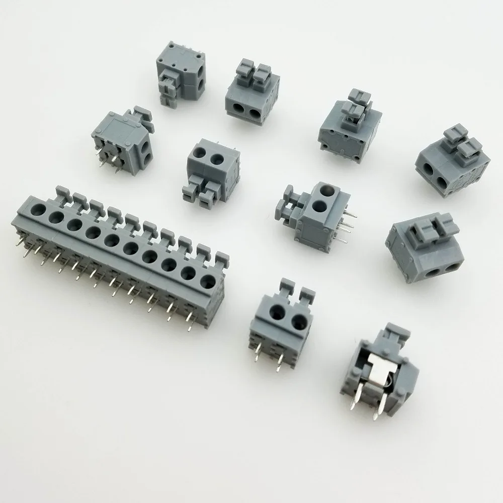 LZ/DG/KF235-3.81/5,0/7,5 мм пружинного типа быстрого подключения клеммный блок печатных плат splicable