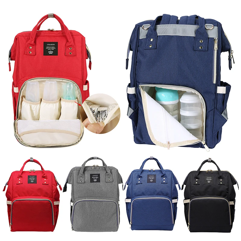 

Diaper Bag Mummy Maternity Nappy Bags Large Capacity Baby Travel Backpack Designer Nursing Bag Baby Care for Dad and Mom