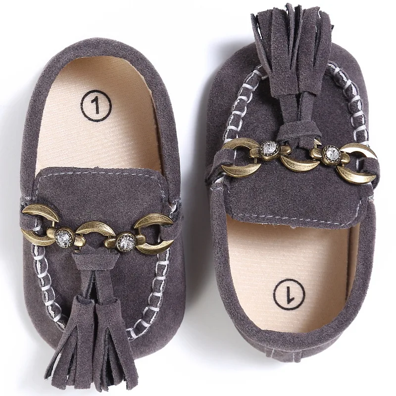 

Handsome Newborn Baby Loafers Baby Shoes Girls Boys New Arrival Leather Soft Cotton Sole First Walker Infant Toddlers Prewalker