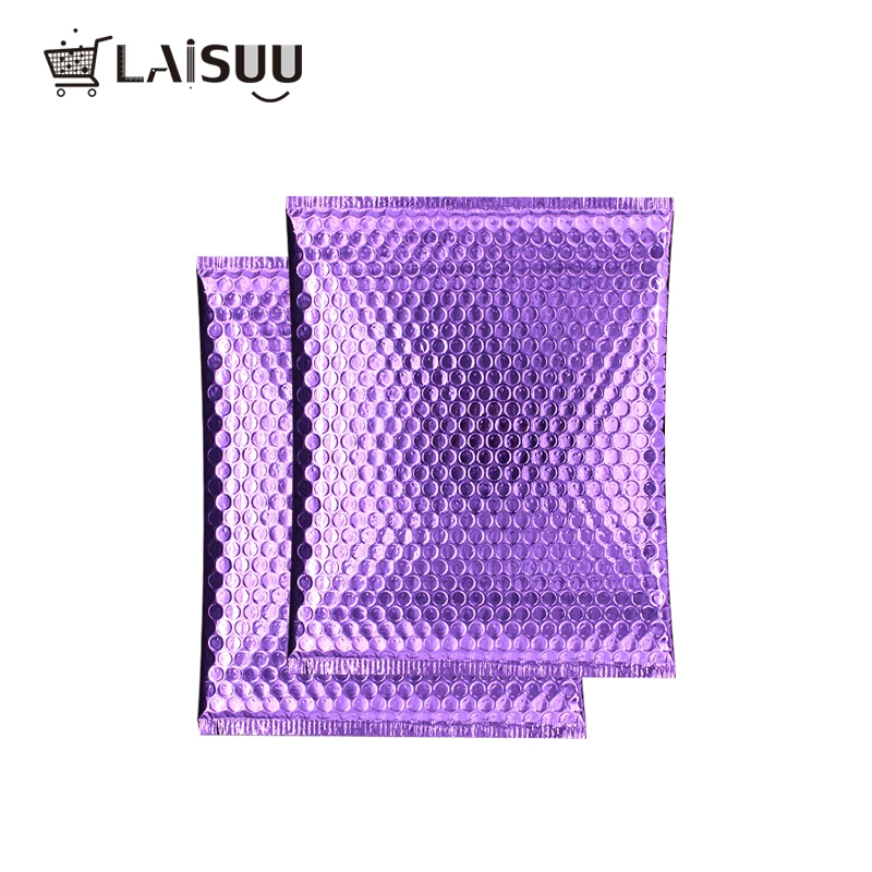 

Color aluminized bubble bag Thicken bubble envelope High-end co-extruded film clothing express foam envelope