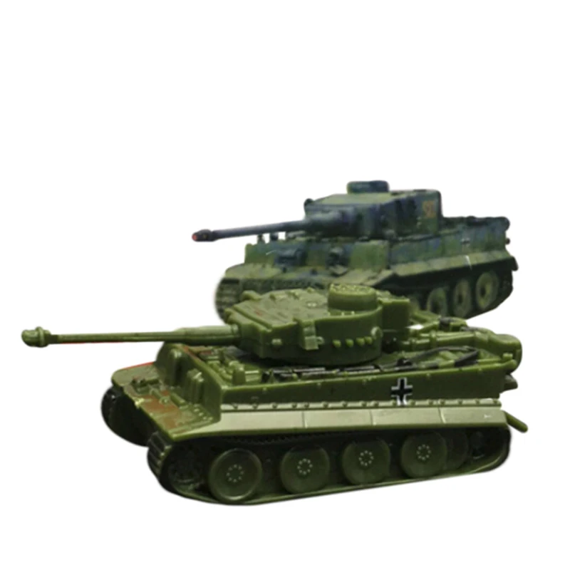 Армейская сборка модели автомобиля 1:144 немецкая Классическая Тяжелая танк военная модель игрушки