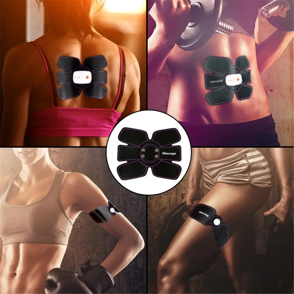 EMS Mobile Phone APP Smart Abdominal Fitting Device Domestic Abdomen Fitness Muscle Fitness Equipment Weight Loss Domestic Abdom