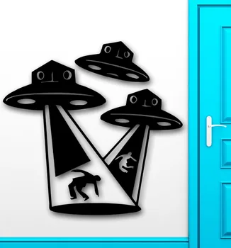 

Wall Stickers Vinyl Decal Aliens UFO Fantasy Supernatural Mystery Kids