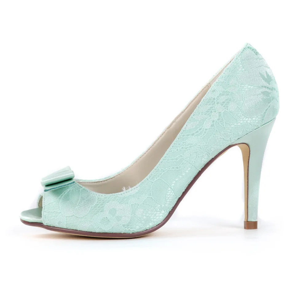 light turquoise heels